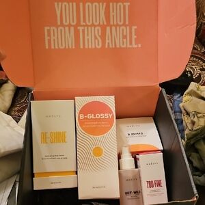 Maelys Skincare Set with Yellow and White Packaging